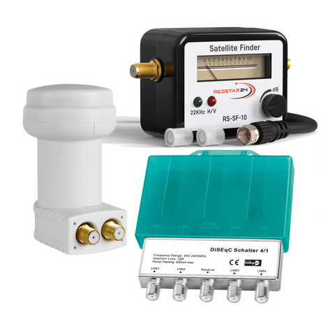SAT-Komponenten & Zubehör für Satellitenanlagen – RedStar24