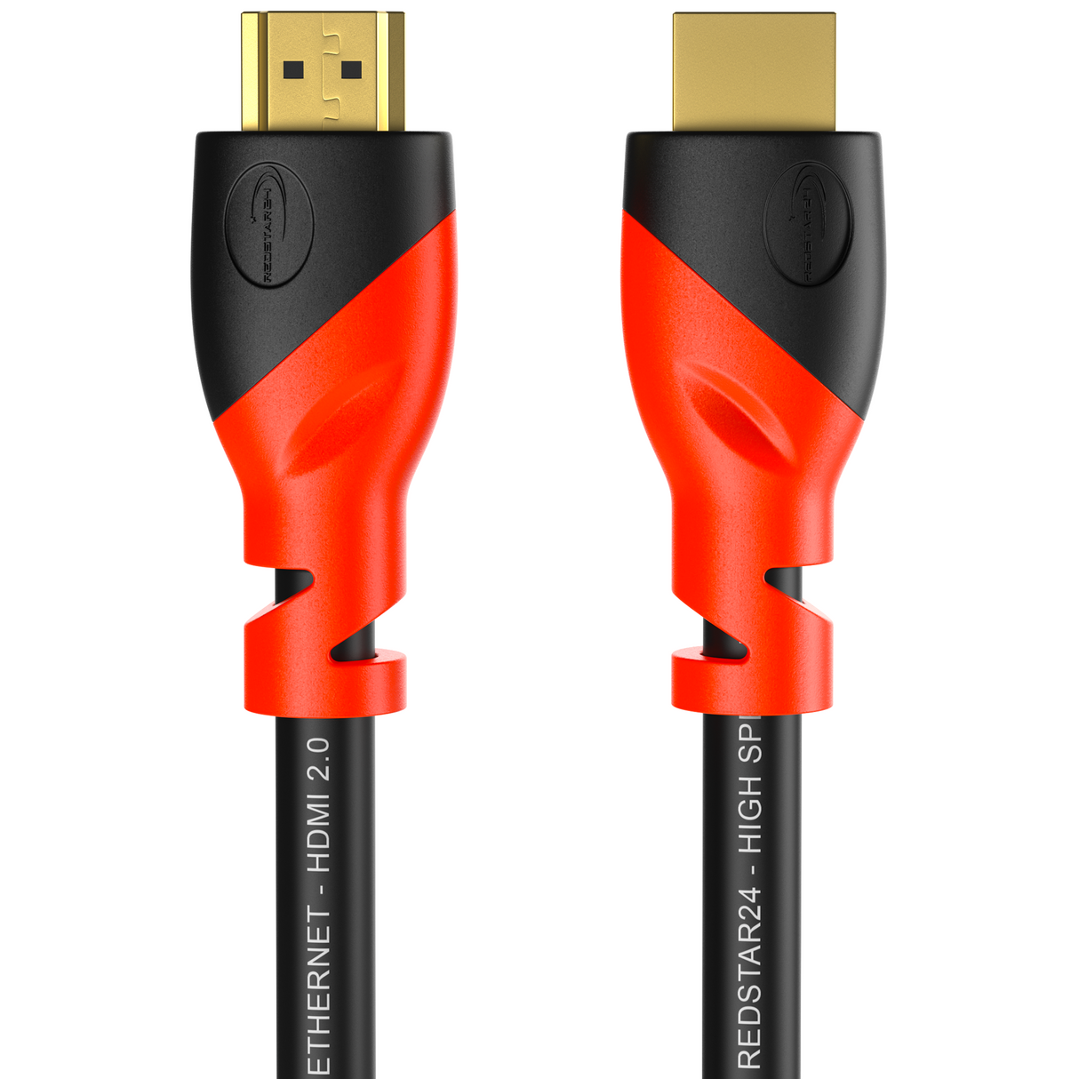 HDMI 2.0 Kabel mit vergoldeten Anschlüssen – RedStar24