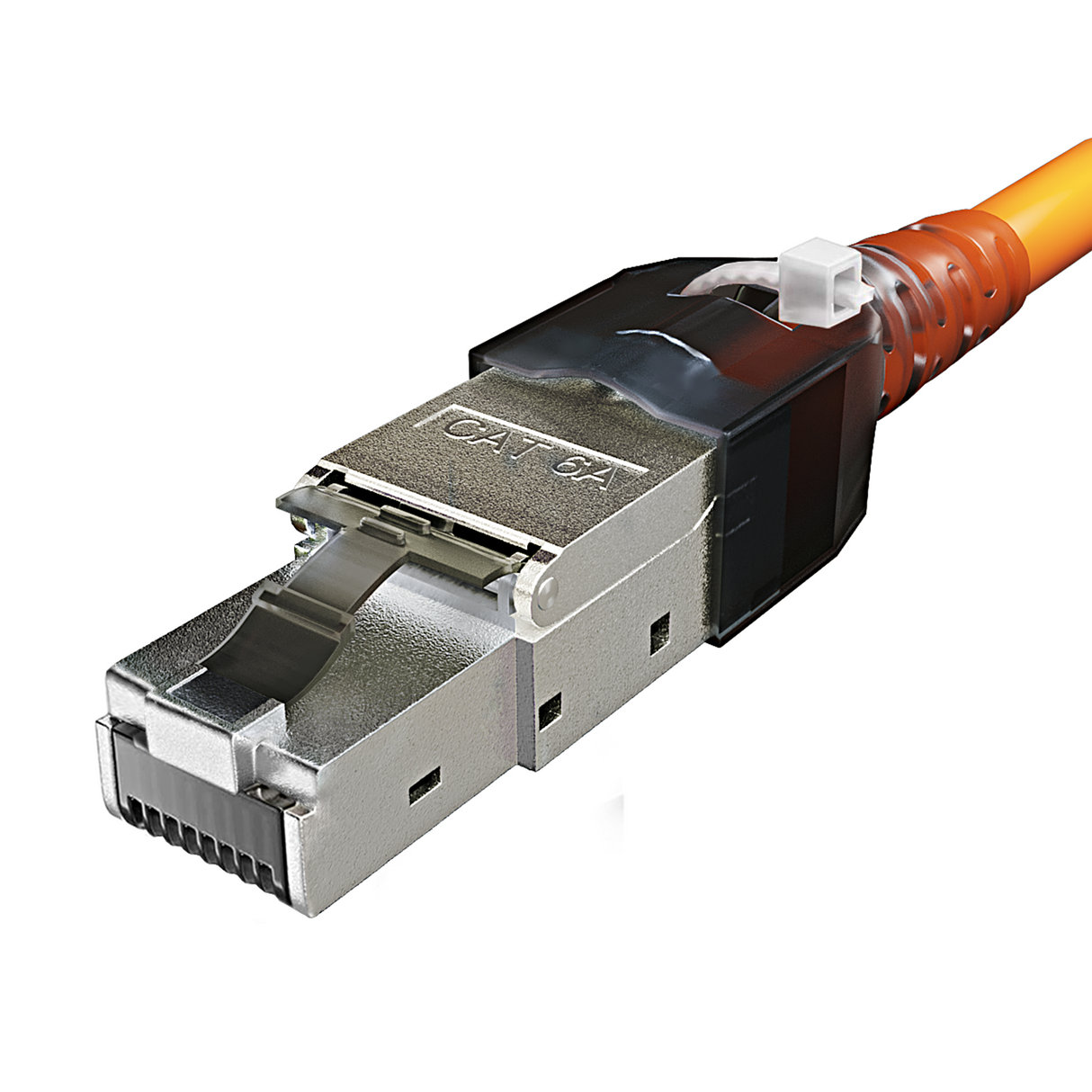 RedStar24 CAT6a Netzwerkstecker RJ45 Werkzeuglos – Geschirmt – 10 Gigabit Ethernet – für Verlegekabel – Sets 1 bis 24 Stück