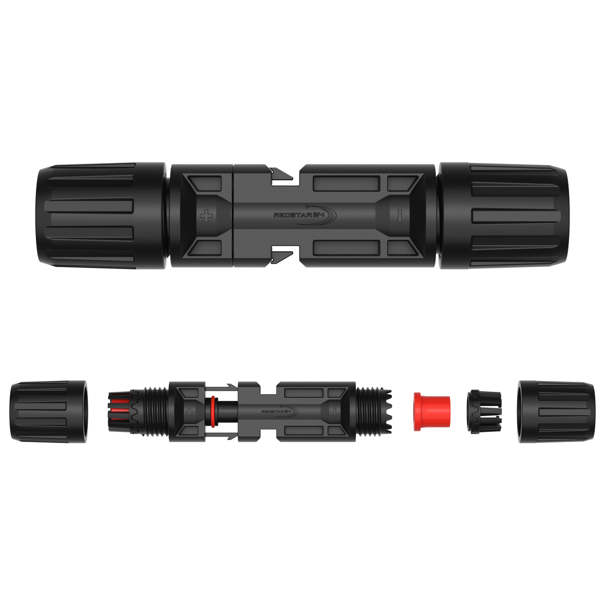 Solar-Werkzeugset RedStar24 – Crimpzange + 10 Paar Solarstecker IP67 für 2,5/4/6 mm²