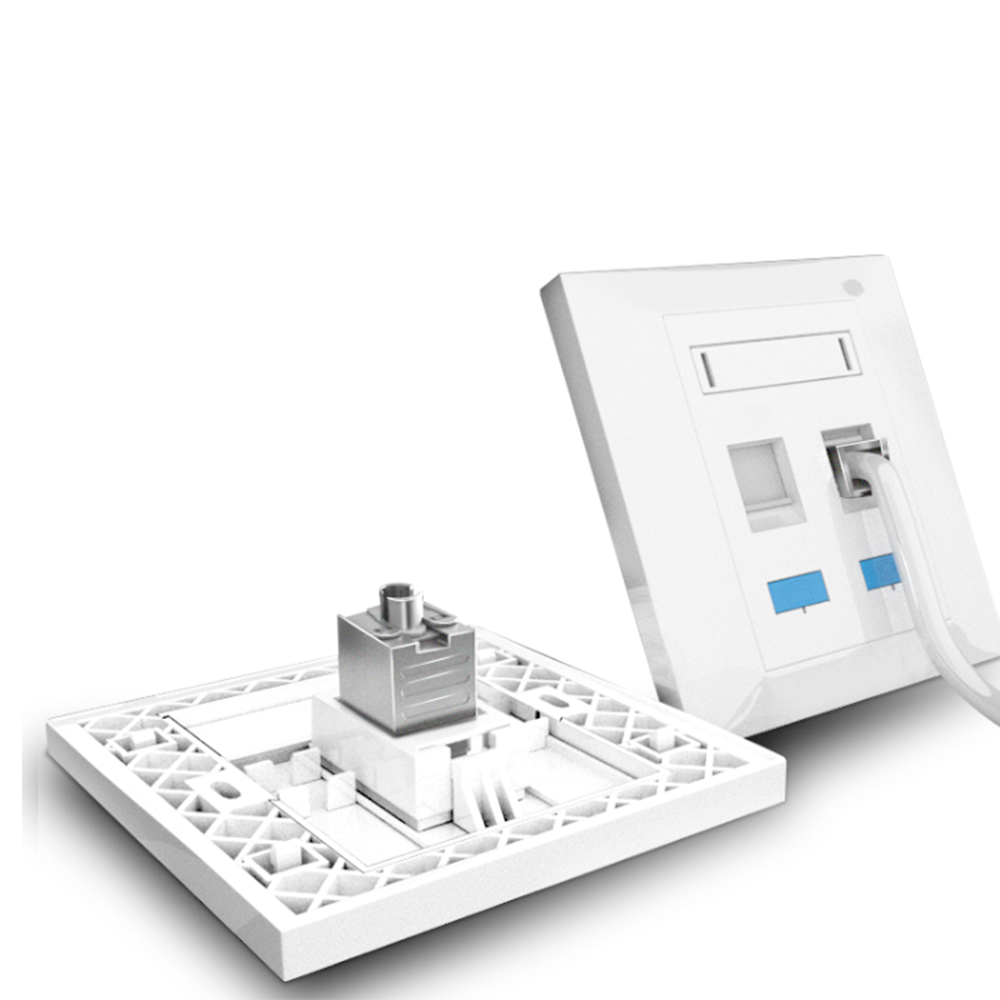 RJ45 Keystone Modul Cat.6A geschirmt – werkzeuglos – 1 bis 48 Stück Set – 10 Gbit/s LAN Modul | RedStar24