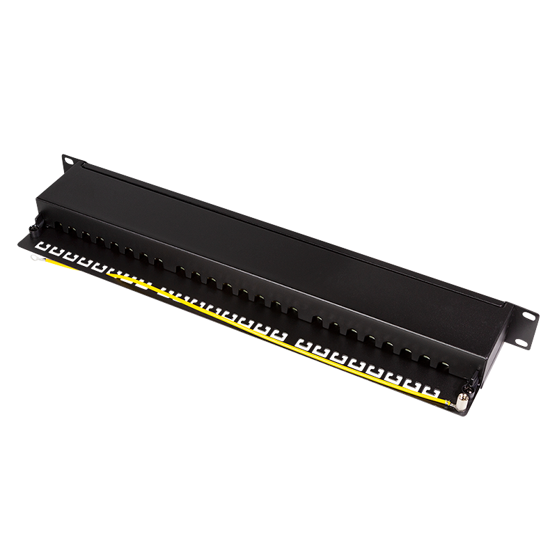 LogiLink Patchpanel mit Metallgehäuse – 1 HE, 500 MHz