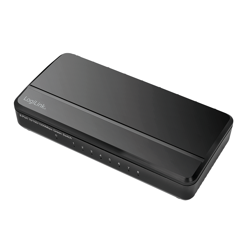 LogiLink NS0106 8-Port Gigabit Ethernet Switch – Desktop Modell