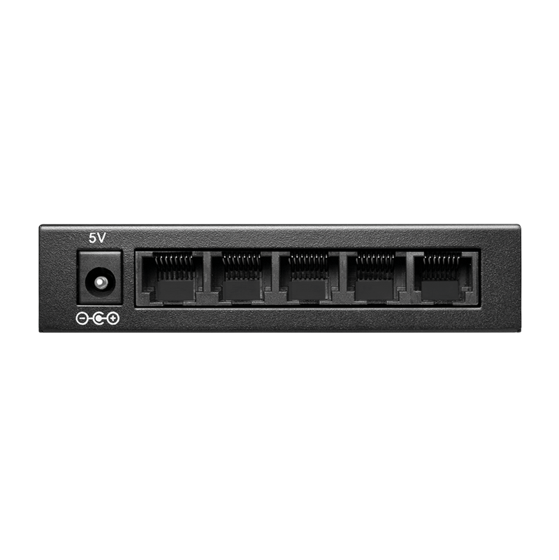 Kompakter Gigabit Switch 5-Port Metallgehäuse – LogiLink