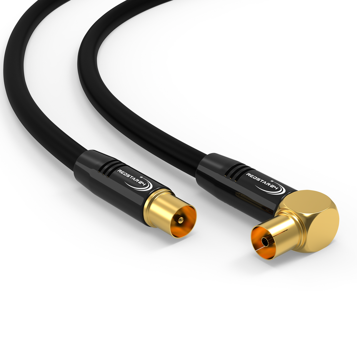 RedStar24 TV Antennenkabel Koaxial 135dB – HDTV, DVB-T2, Radio, DAB, 4K UHD