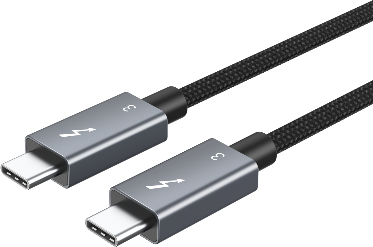 RedStar24 Thunderbolt 3 Kabel 40 Gbit/s 100W USB-C Stecker – 1m