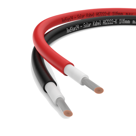 Solarkabel H1Z2Z2-K 4/6 mm² mit Solar-Steckverbindern – RedStar24