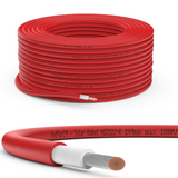 Solarkabel 6mm² – H1Z2Z2-K (PV1-F), rot/schwarz, 5–100 m