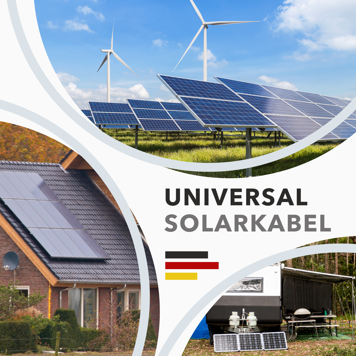 Solarkabel 4mm² TÜV Geprüft Solarleitung PV Kabel für Photovoltaik Anlagen Kupfer 5m-100m