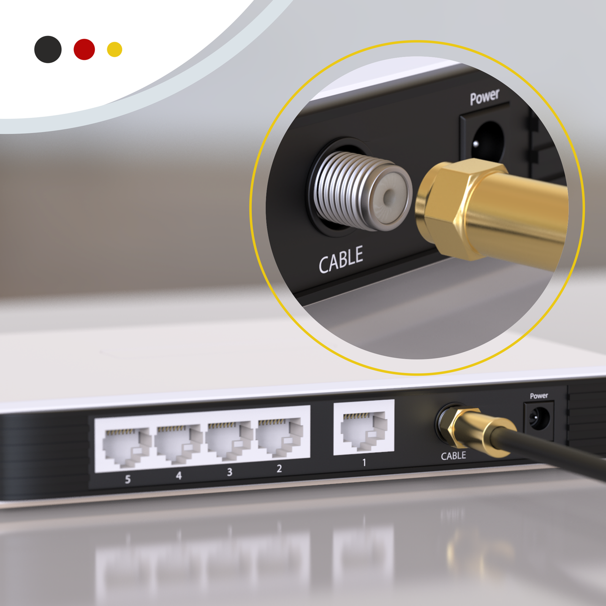 RedStar24 SAT Kabel 135 dB – F-Stecker auf F-Stecker – Satellitenkabel / Antennenkabel – UHD, DVB-S2, DVB-C, Kabelinternet – Schwarz/Weiß – 1m bis 20m
