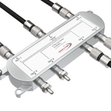RedStar24 F-Abschlusswiderstand 75 Ohm – 10 Stück Set – Sat Koaxial Kabel Abschluss – Vollmetall, korrosionsgeschützt