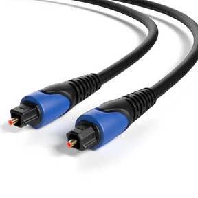 Toslink Audiokabel optisch 1m–5m mit vergoldeten Kontakten – RedStar24