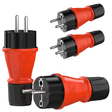 Baustellen Schutzkontaktstecker RedStar24 IP54 wetterfest