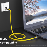 RJ45 Stecker werkzeuglos Cat.8.1 – 1er / 2er / 4er / 10er / 12er Set – LAN Netzwerkstecker geschirmt für Cat 6/7/8 Verlegekabel – 40 Gbit/s