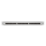 24-Port Patchpanel 19 Zoll – geschirmt, PoE++ kompatibel