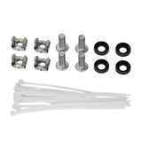 LogiLink Patchpanel Cat.6A – 24-Port RJ45, geschirmt, 19 Zoll, PoE/PoE+/PoE++, Lichtgrau (RAL 7035)