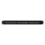 24-Port Patchpanel für 19"-Rack – Cat.6A, PoE++ kompatibel