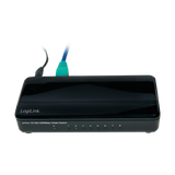 Kompakter Gigabit Switch 8-Port – energieeffizient, LogiLink