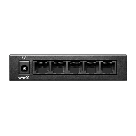 Kompakter Gigabit Switch 5-Port Metallgehäuse – LogiLink
