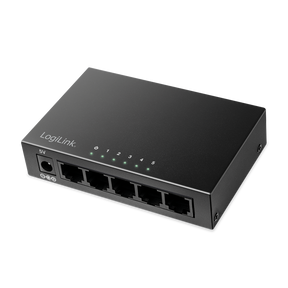 LogiLink NS0116 5-Port Gigabit Ethernet Switch – Desktop Modell