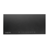 LogiLink 8-Port Gigabit Desktop Switch – Ethernet Netzwerk Switch, Metallgehäuse, lüfterlos, Plug & Play (NS0117)