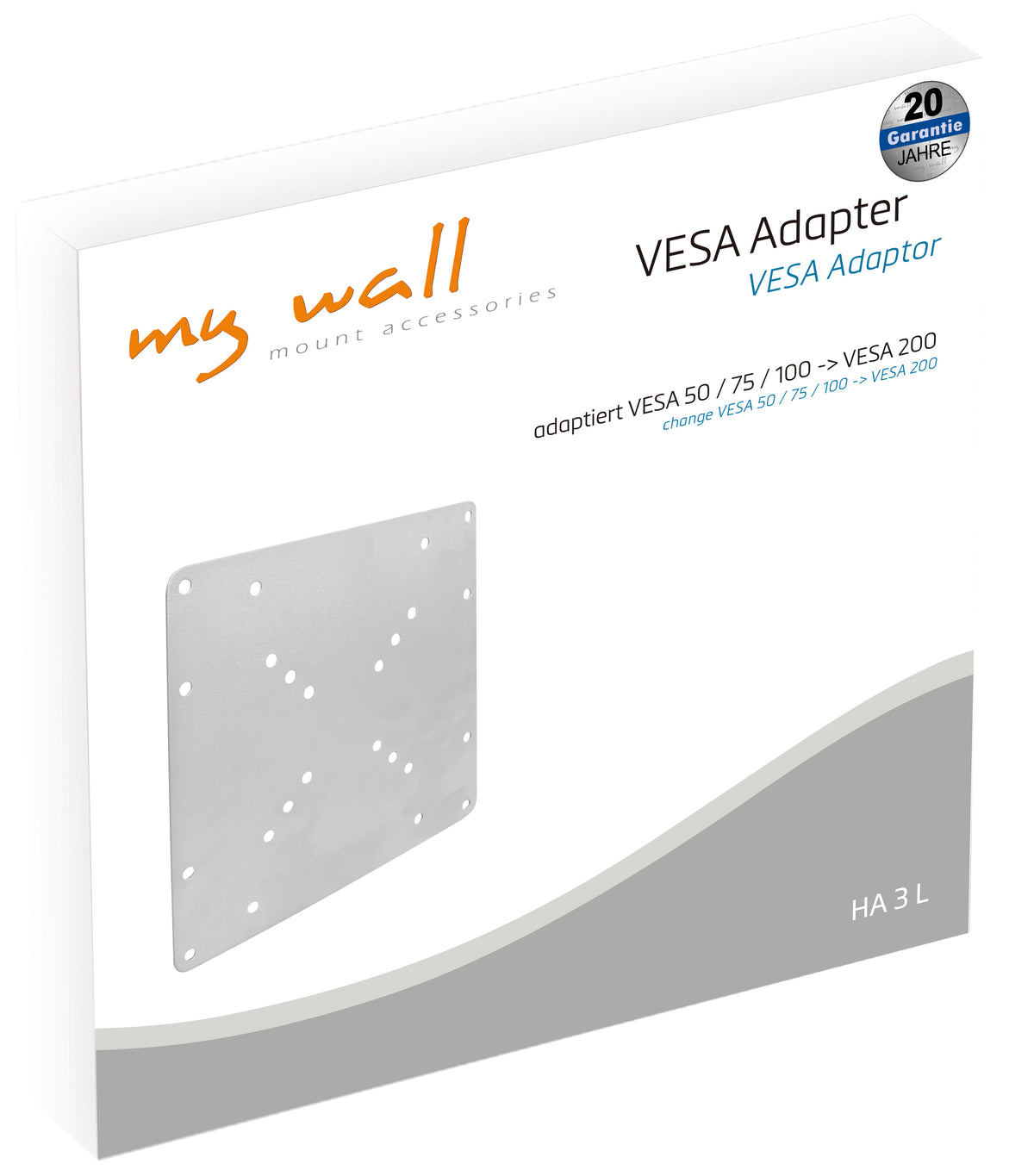 my wall VESA Adapter (HA 3 L)