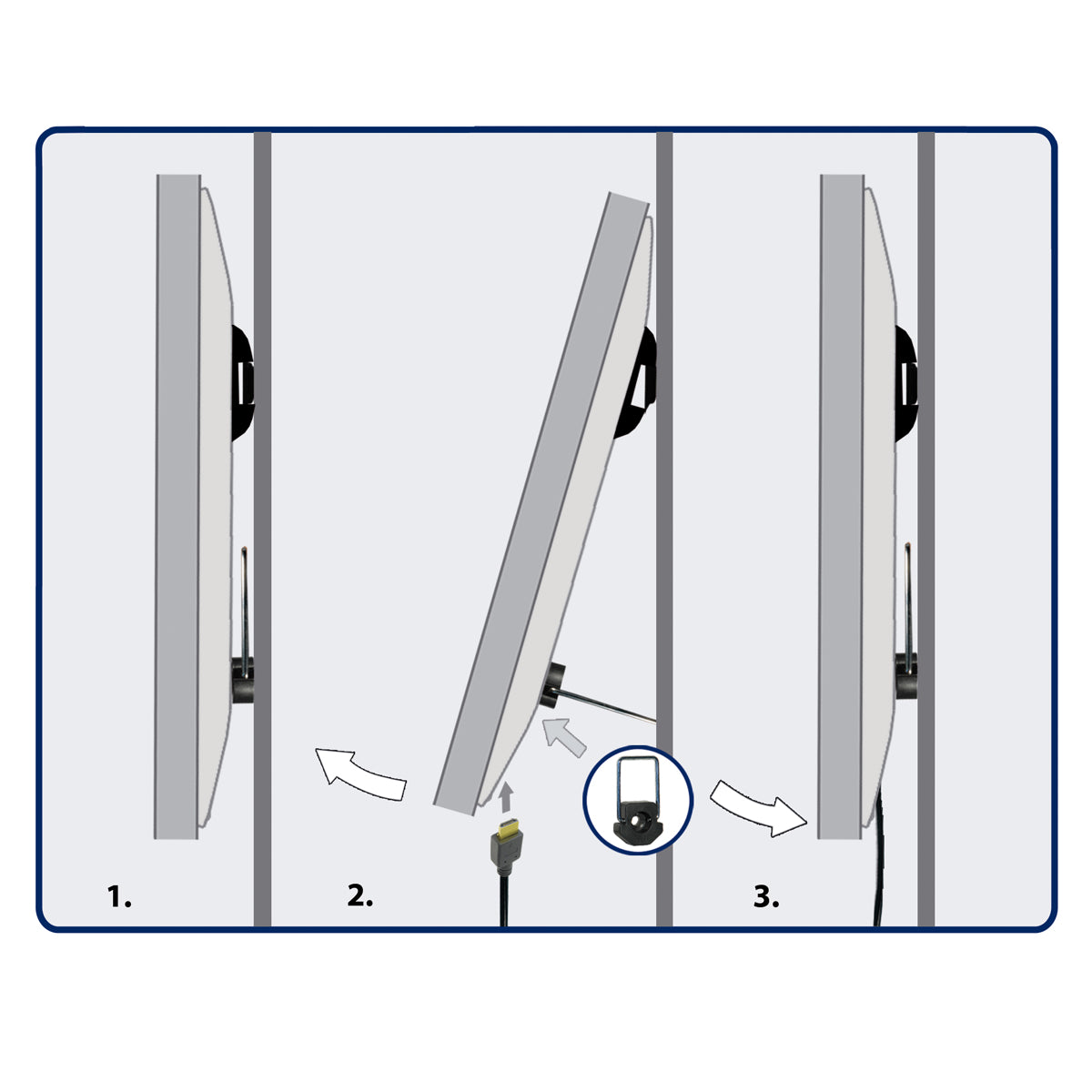 my wall TV Wandhalter (HE 4-2 L)