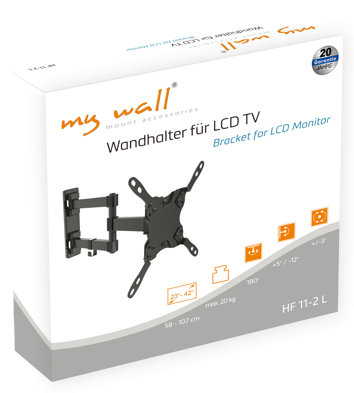 my wall Wandhalter für Flachbildschirme (HF 11-2 L)