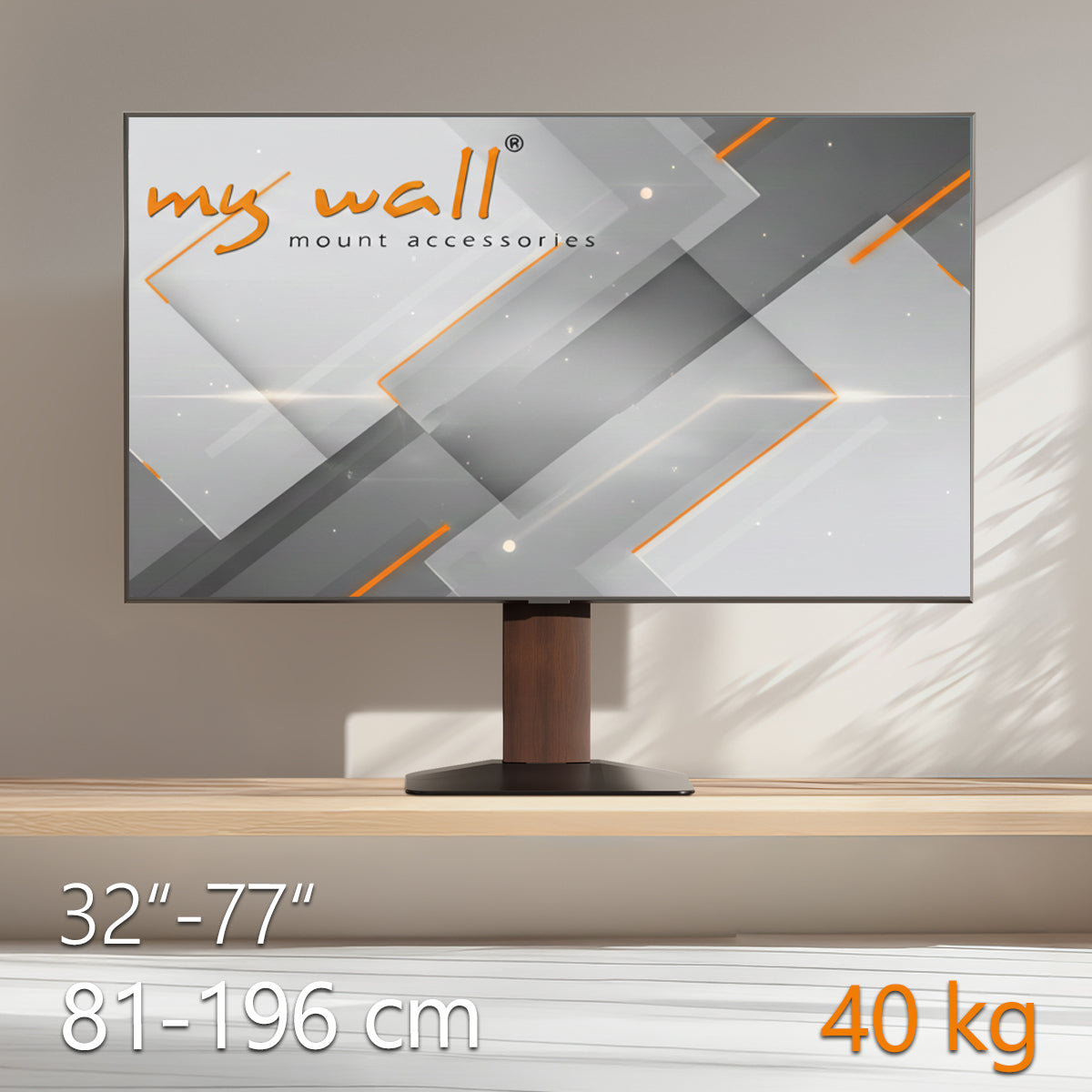 my wall TV Ständer höhenverstellbar und drehbar (HP 127 L)