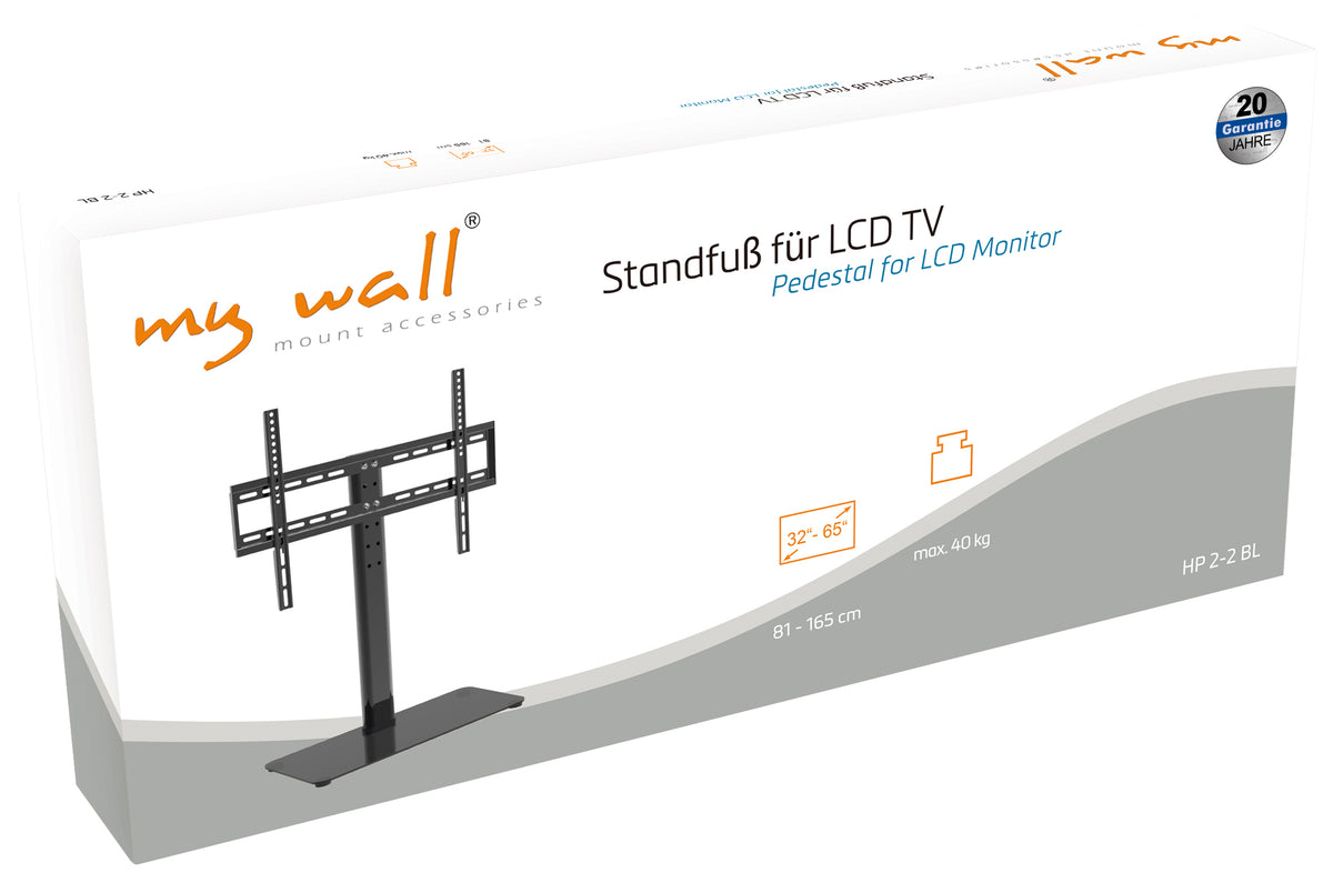 my wall TV Ständer höhenverstellbar (HP 2-2 BL)