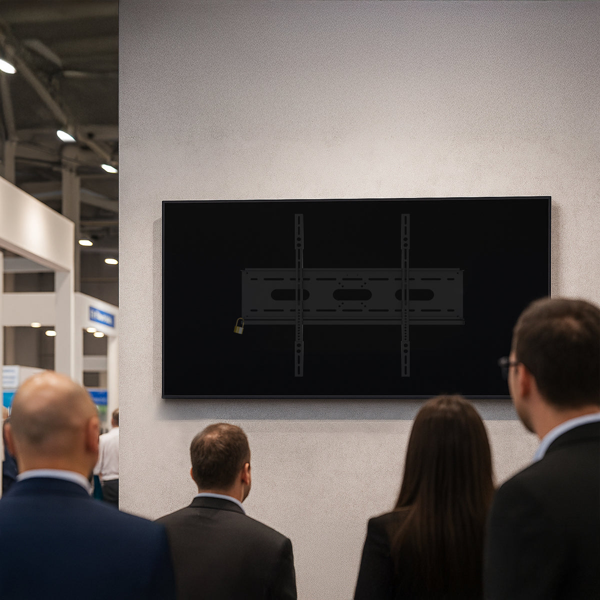 my wall TV Wandhalter mit Diebstahlschutz für XXL TV (HP 6-4 SL)