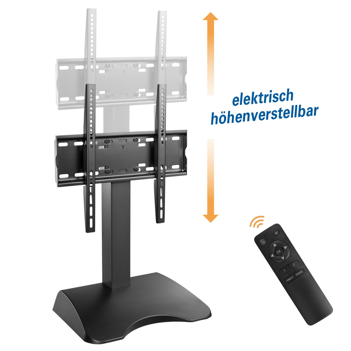 my wall Motorisierter, höhenverstellbarer Standfuß für Flachbildschirme (HP 61 L)