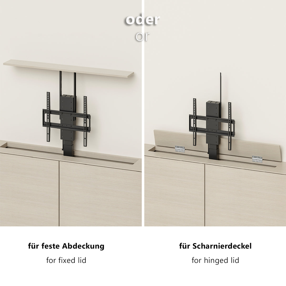 my wall Elektrischer TV Lift zum Hochfahren und Herunterlassen (HP 66-1 L)