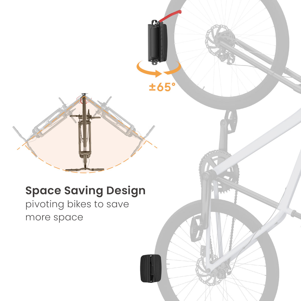 my wall Fahrrad Wandhalterung schwenkbar (HR 10 L)