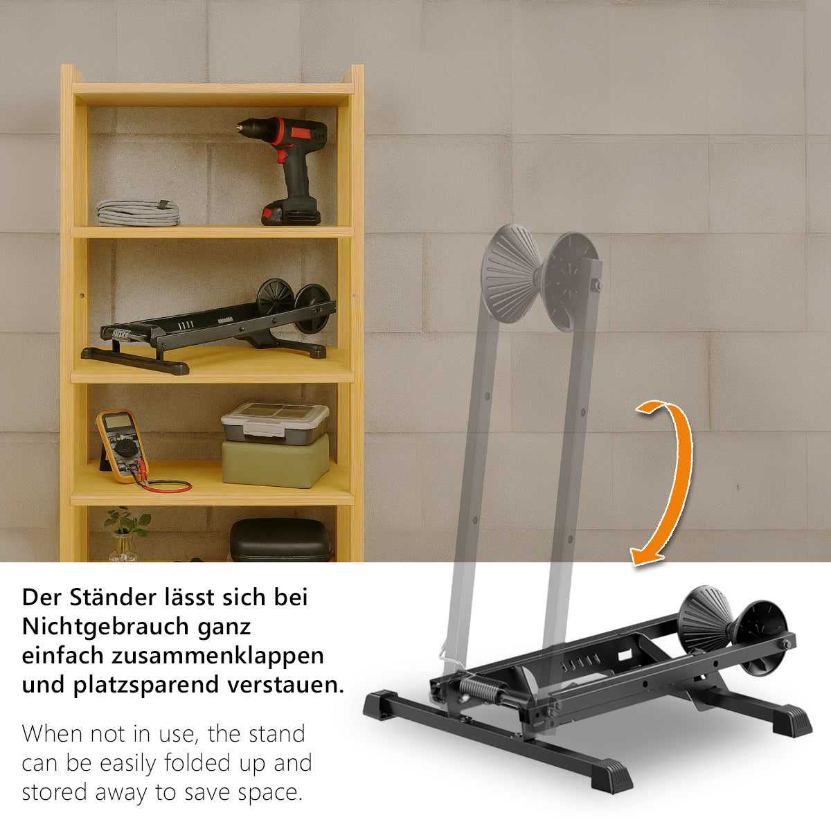 my wall Klappbarer Fahrradständer (HR 16 L)
