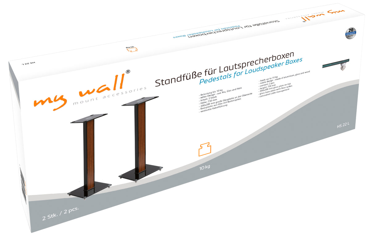 my wall Standfüße für Lautsprecherboxen (HS 22 L)