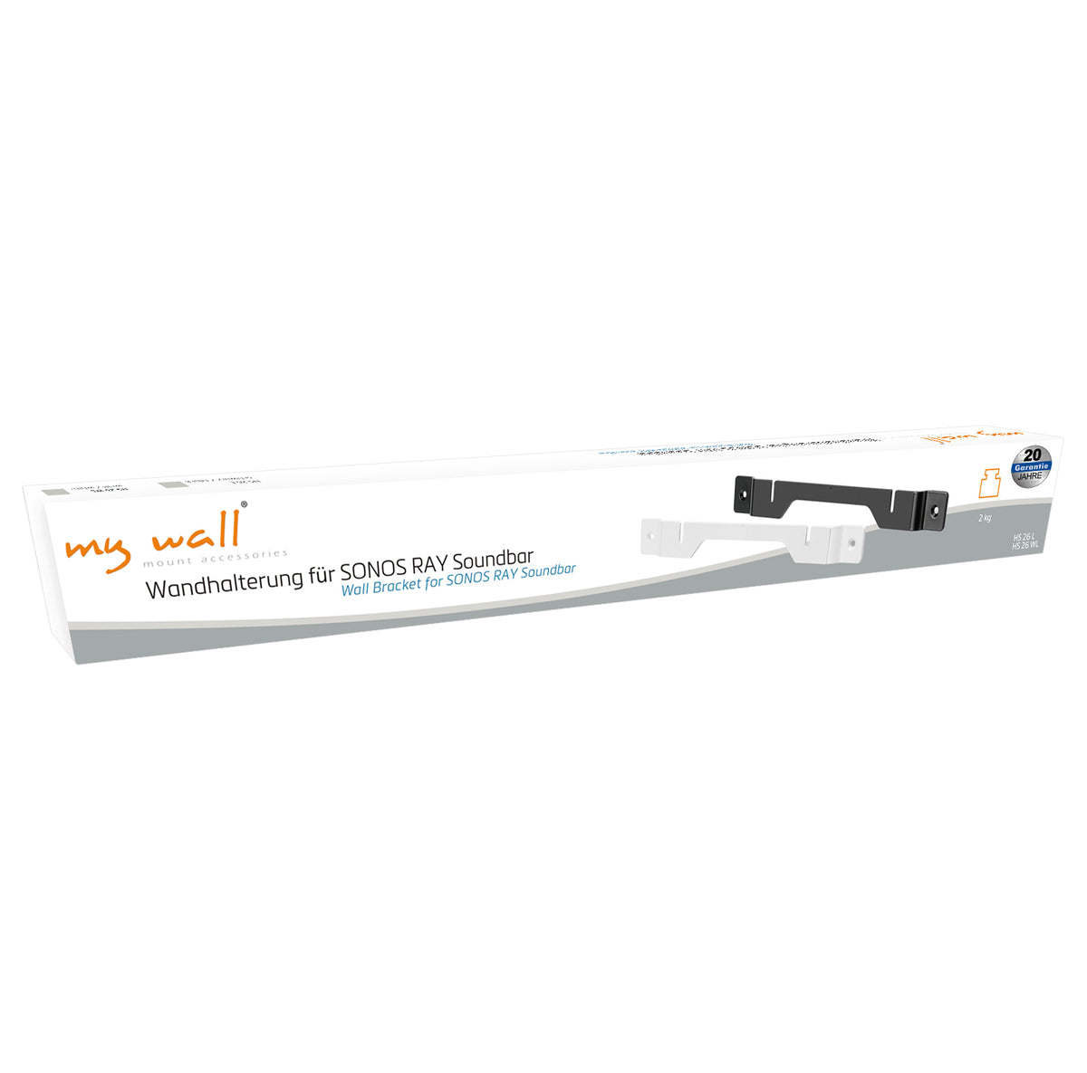 my wall Wandhalterung für Sonos® Soundbar Ray (HS 26 WL)