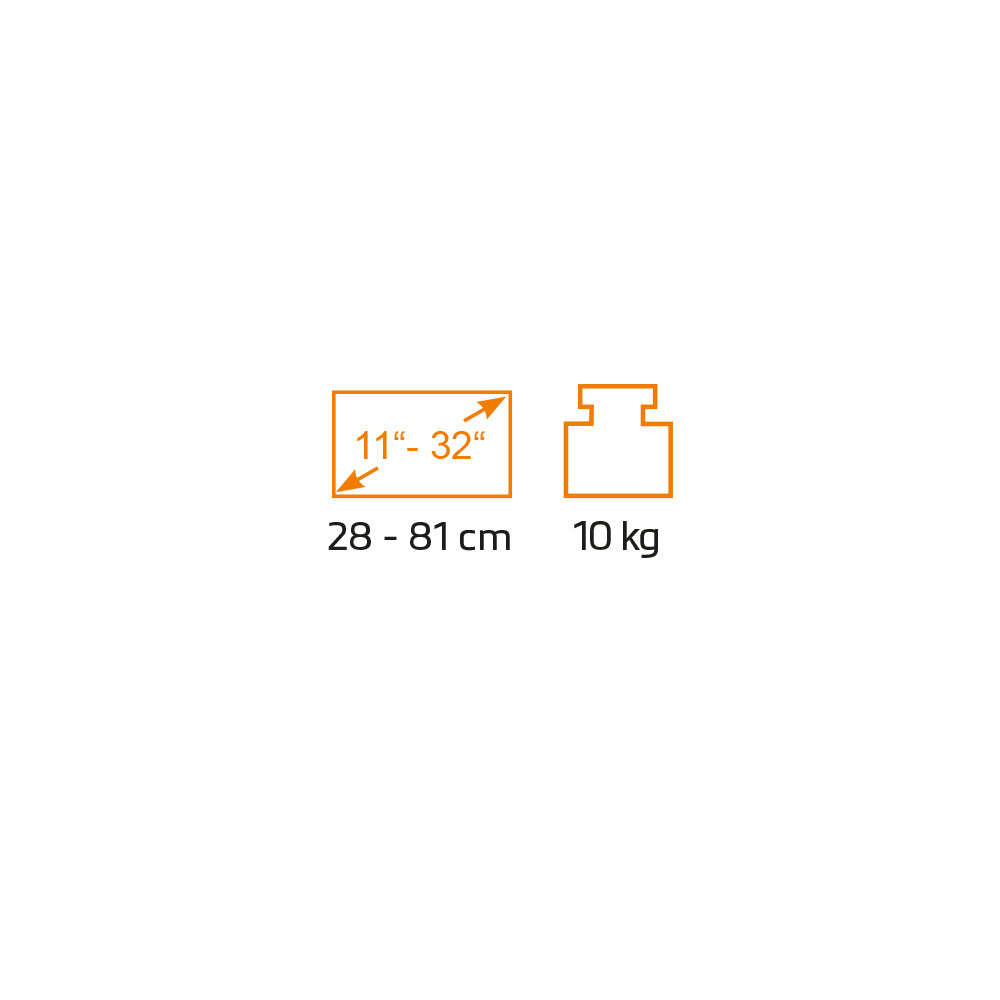 my wall Monitor / Laptop Design Erhöhung (HT 46 L)