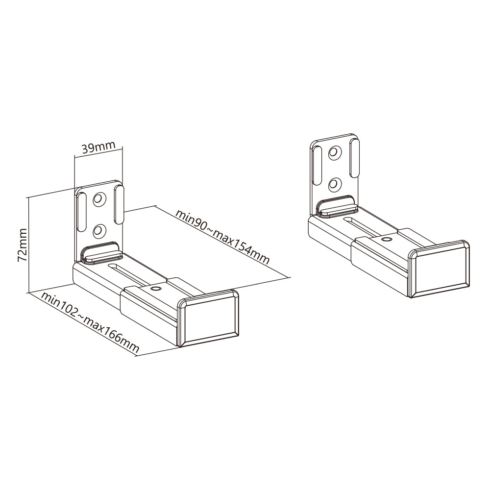 my wall Universal Soundbar Wandhalterung (HZ 30 L)
