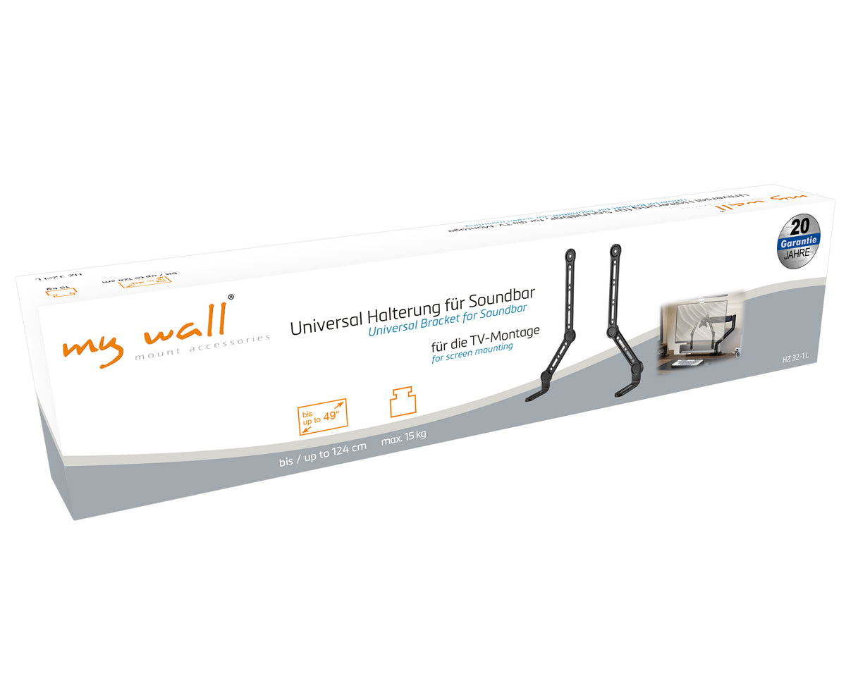 my wall Universal Soundbar-Halterung (HZ 32-1 L)