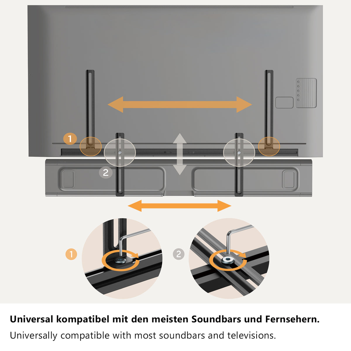 my wall Universal Soundbar Halterung (HZ 33 L)