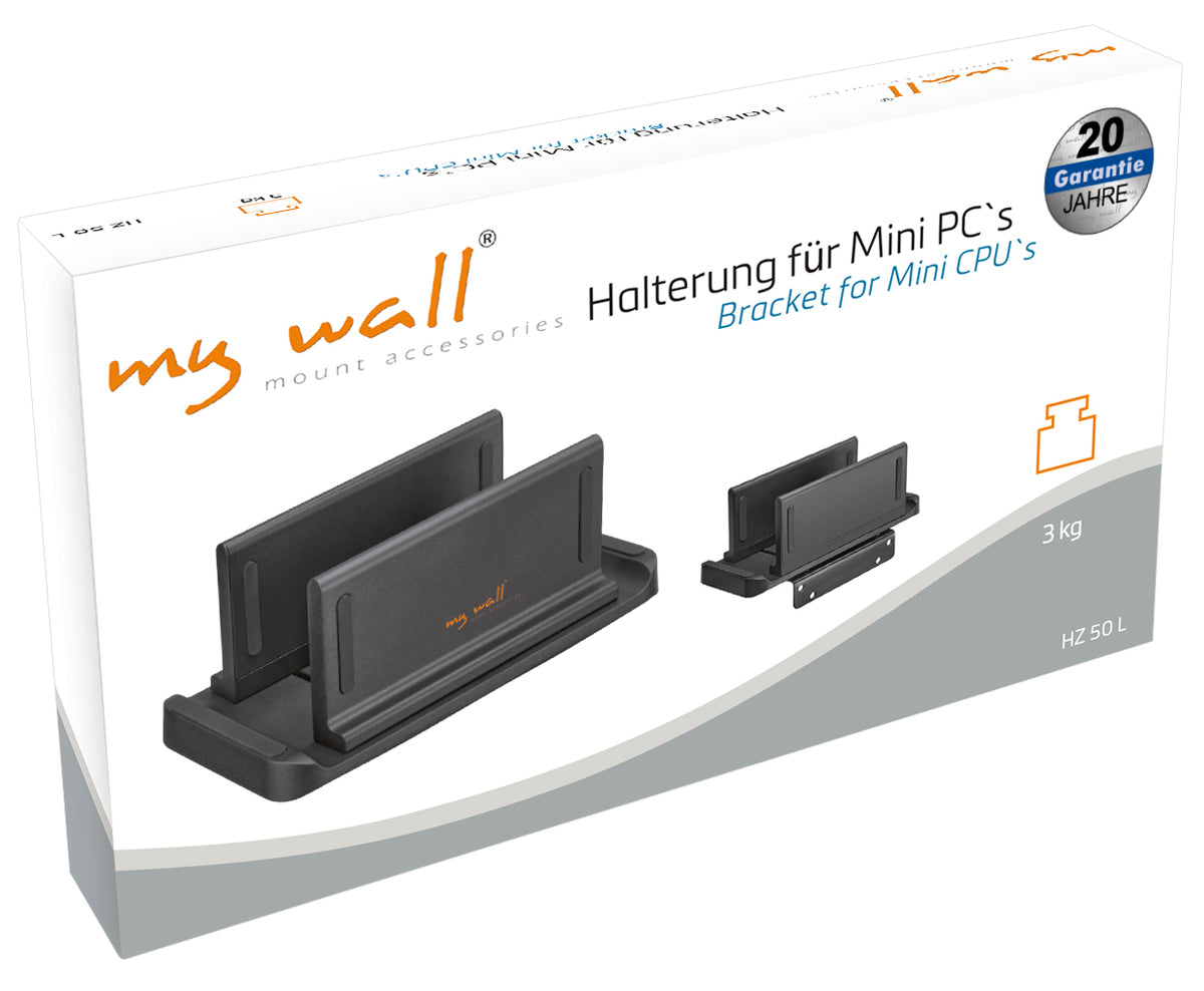 my wall Halterung für Mini PC‘s (HZ 50 L)