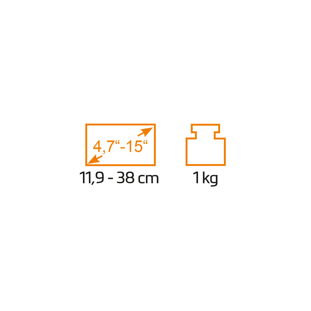 my wall Tablet Adapter-Halter für Monitorbefestigungen (HZ 51 L)