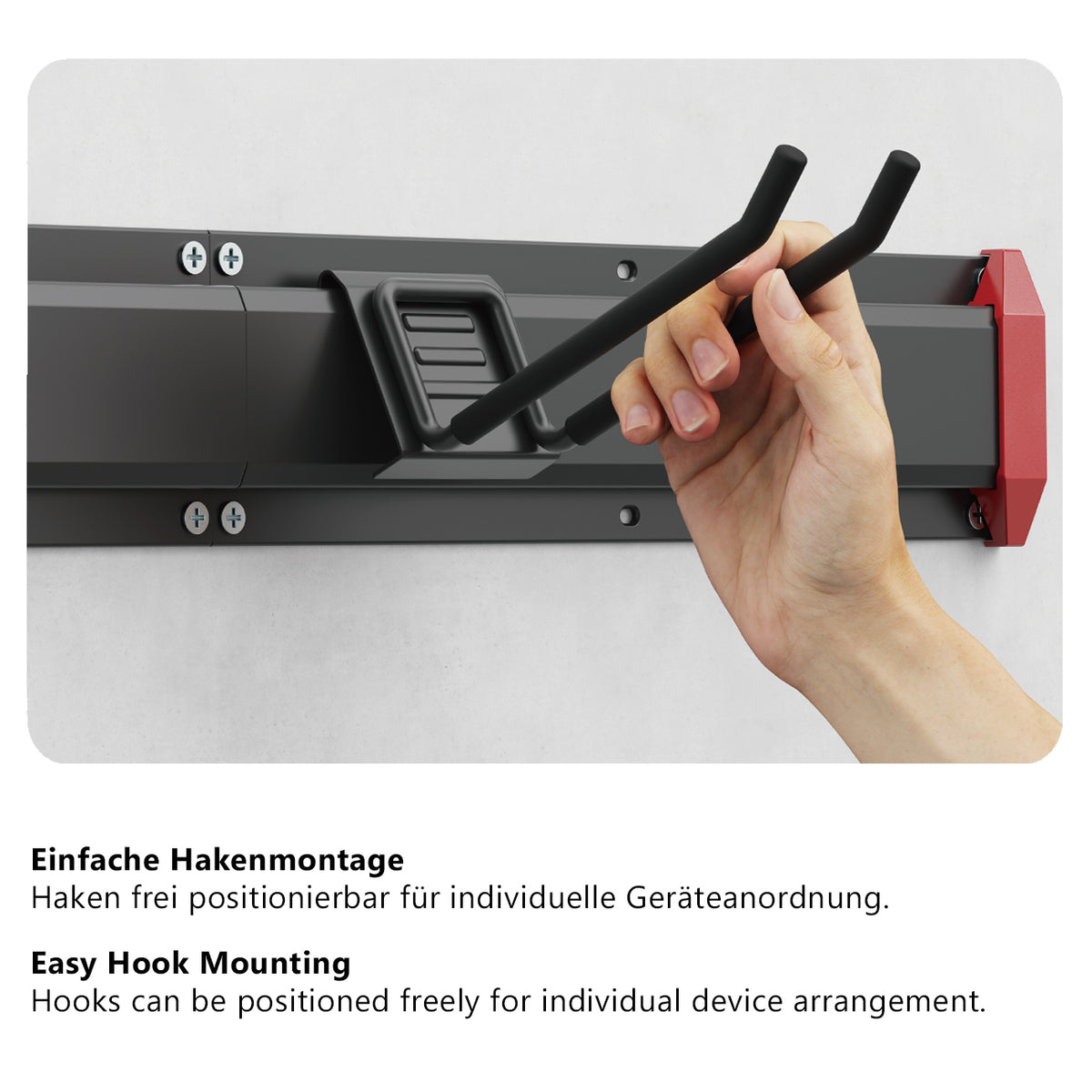 my wall Modularer Gerätehalter (HZ 58-1 L)