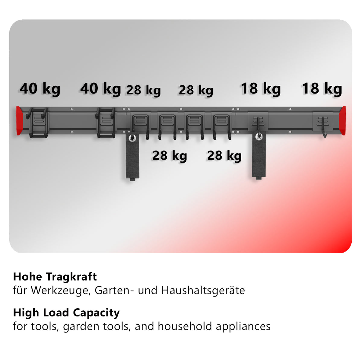 my wall Modularer Gerätehalter (HZ 58-2 L)